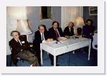 1987 octobre avec Moshe Flatto, Andre Lichnerowicz et .